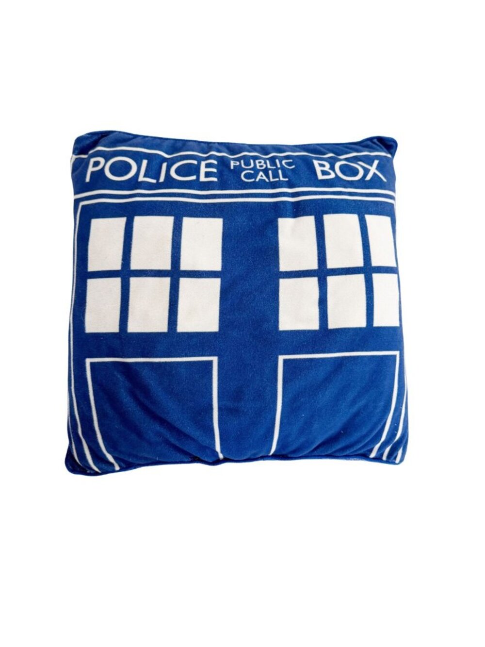 Doctor Who TARDIS Plush Throw Pillow BBC Collectible Cushion
